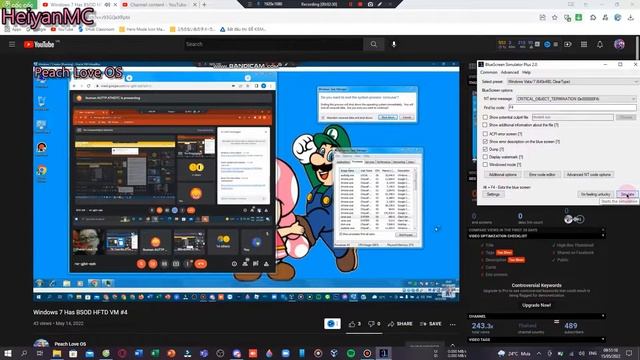 Peach Love OS has Fake BSOD (Part 04 - 10). смотреть онлайн