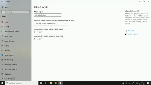 How to Enable or Disable Tablet Mode In Windows 10 Laptop | Windows 10 - Tablet Mode смотреть онлайн