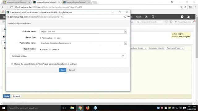 Desktop Central Integration with ServiceDesk Plus смотреть онлайн