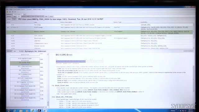 Leveraging Debug, Error Injection & Statistics Option with DesignWare IP for PCI Express | Synopsys смотреть онлайн