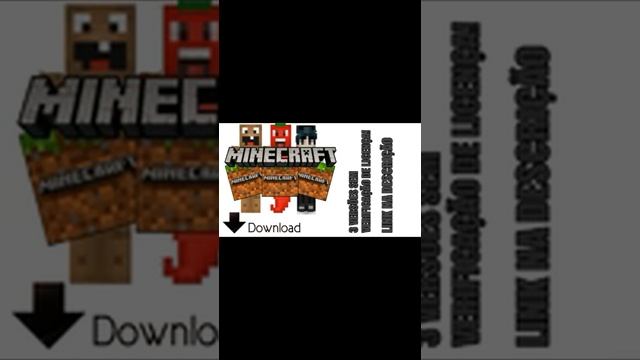 DOWNLOAD DO MINECRAFT PE 1.7.0.5, 1.2.6, 1.2.10 SEM VERIFICAÇÃO DE LICENÇA смотреть онлайн