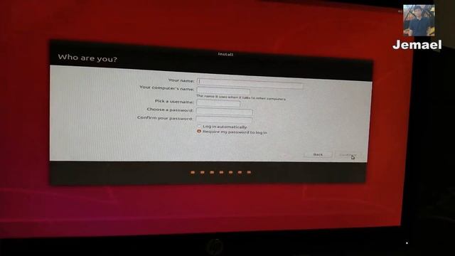 Install Ubuntu 18.4 GUI Di Server HP Gen10