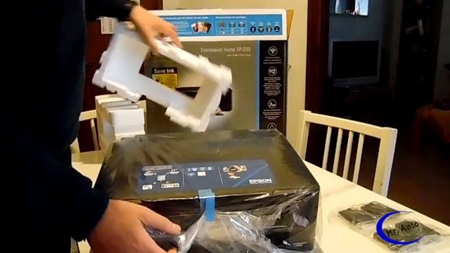 Stampante Epson XP-235 unboxing смотреть онлайн