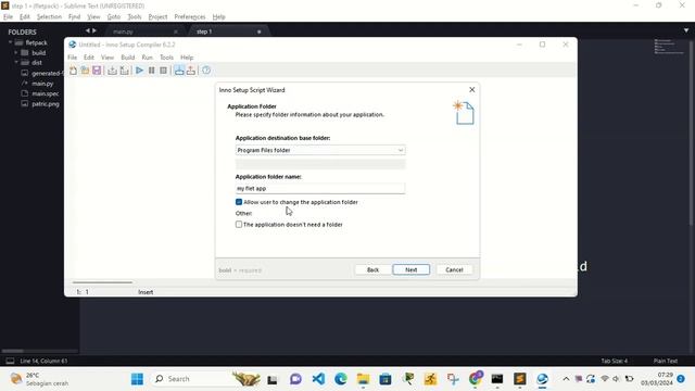 Flet Tutorial - Build Windows Setup Installer смотреть онлайн