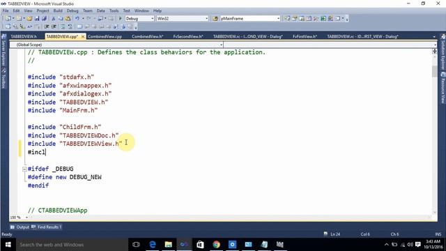 Tabbed view in mfc смотреть онлайн