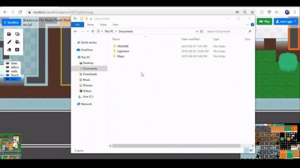 Modd.io Tiled Tutorial For Windows | 2019