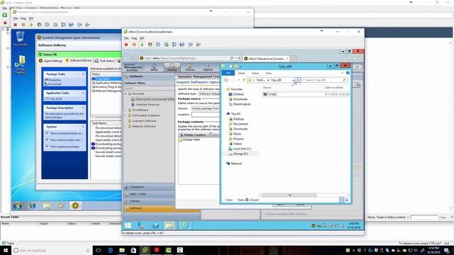 Altiris 7.6 HF7 Software Delivery смотреть онлайн