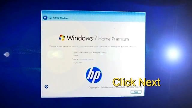 HP Pavilion P7-1234 Desktop Factory Reset Window 7 смотреть онлайн