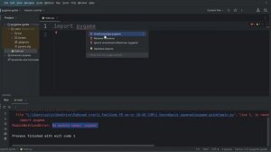 ГАЙД "PyCharm - установка pygame"