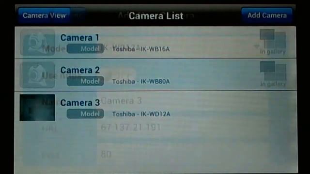 Toshiba IK-WD12A - Cam Viewer for TOSHIBA cameras смотреть онлайн