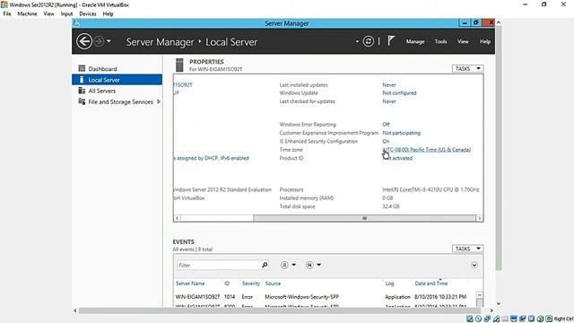 CEH-Pt3 - Windows Server 2012 - How to create a Pen-Test Lab in Virtual Box смотреть онлайн