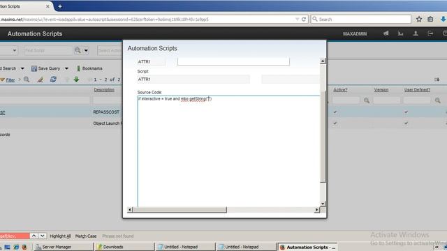 Automation Script Attribute Launch Point with Messages IBM Maximo Asset Management 7.6 смотреть онлайн