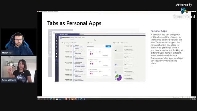Me Experience in Teams using MS Graph Toolkit and SPFx /W Rabia Williams and Mert Yeter смотреть онлайн