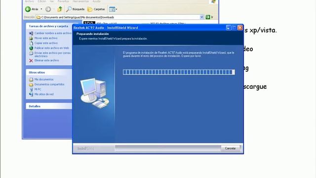Descargar controlador de audio o windows XP/Vista смотреть онлайн