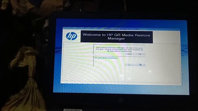 Performing HP system recovery in windows 10 // hp system recovery using by dvd / CD windows 10 смотреть онлайн