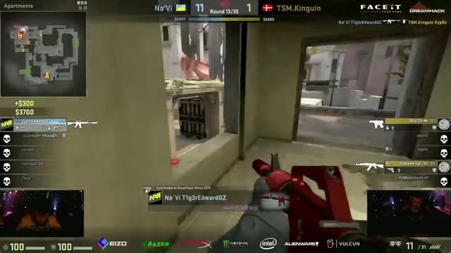 NaVi vs TSM [Mirage] - Map 1 - FACEIT League 2015 Stage 2 Finals at DreamHack Semifinal - CSGO смотреть онлайн