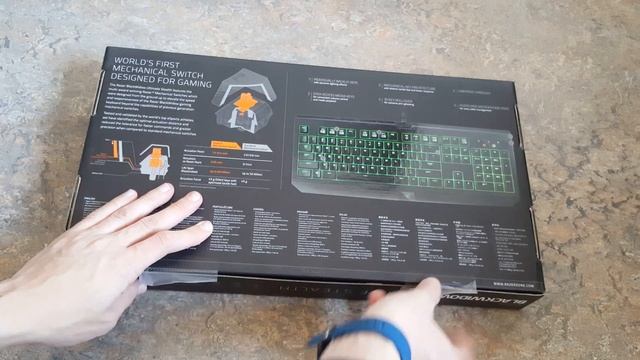 Unboxing the Razer Blackwidow Ultimate Stealth 2016 смотреть онлайн