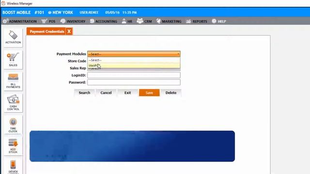 Wireless Manager POS v2- How to setup webPOS/ePay credential смотреть онлайн