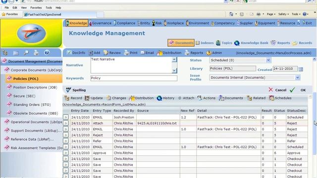 Fast Track Compliance Software Training - Document Control Admin смотреть онлайн