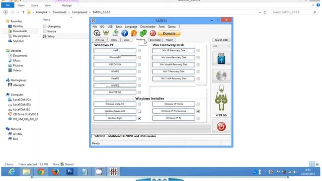 How to create multiboot flashdisk with Sardu смотреть онлайн