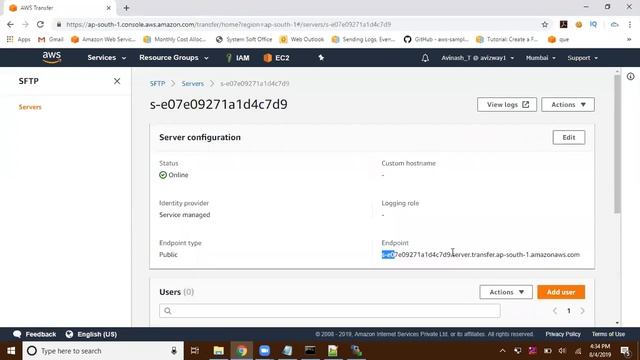 AWS Transfer for SFTP by AWS Avinash Reddy смотреть онлайн