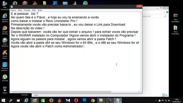 Como Baixar e Instalar Revo Uninstaller Pro Atualizado 2015 смотреть онлайн