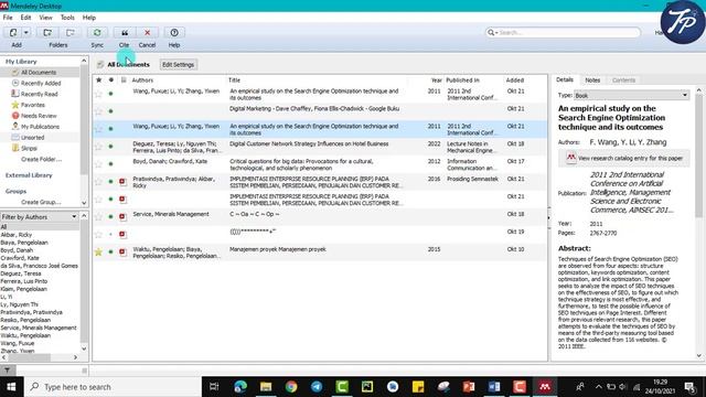 Tutorial Mendeley : Cara Membuat Daftar Pustaka Otomatis Menggunakan Mendeley di Ms Word смотреть онлайн