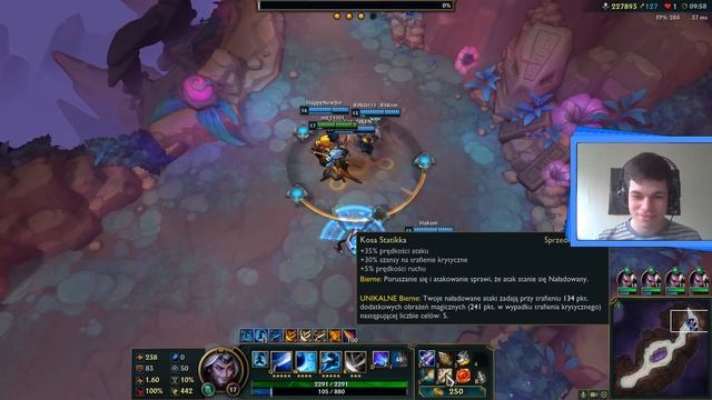 LoL - Odyseja - RZEŹ - 5x YASUO :O(WIN)! смотреть онлайн