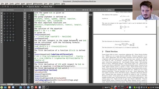 LaTeX Tutorial 7: Equations // Symbols // Arrays смотреть онлайн