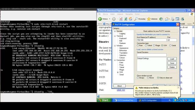 SSH, Putty Windows to Linux AND Linux to Linux INSTALATION смотреть онлайн