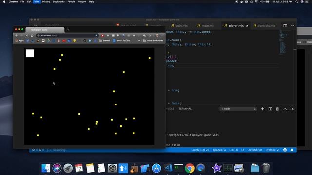 Lets build a multiplayer game with sockets - pt 2 смотреть онлайн