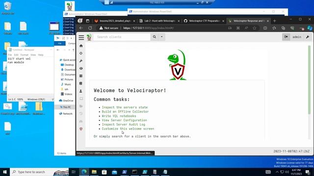 Getting Started with Velociraptor, Digital Forensics and IR Tool смотреть онлайн