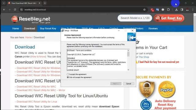 Uninstall and Update WIC Reset Utility Tool - Reset Epson, Reset Canon смотреть онлайн