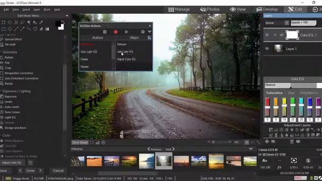 Actions ACDSee Ultimate 9, Pro 9 2016 смотреть онлайн