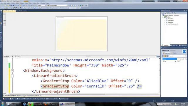 SolidColorBrush, LinearGradientBrush and RadialGradientBrush (XAML) смотреть онлайн