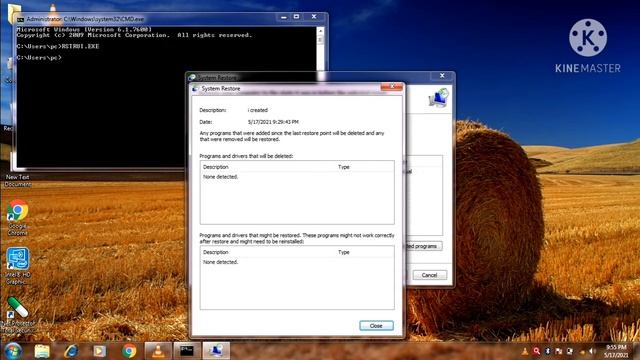 Windows System restore смотреть онлайн