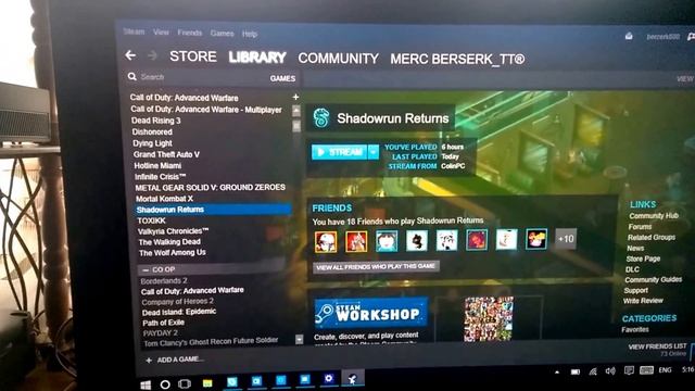 Testing Steam Streaming and Miracast. смотреть онлайн