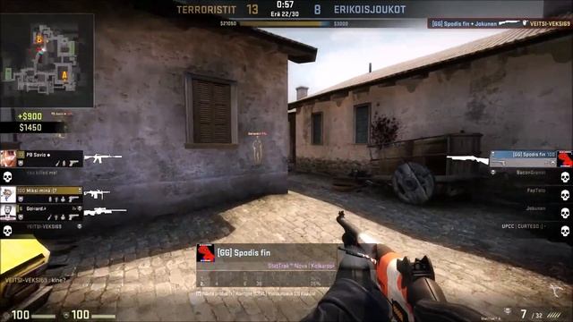 CS:GO epic 1v4 clutch смотреть онлайн