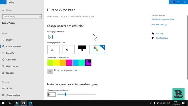 How to change mouse cursor on windows 10 l Animated mouse pointer l In Tamil смотреть онлайн