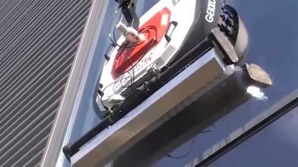 Automated Facade Cleaning System - GEKKO Facade cleaning capabilities