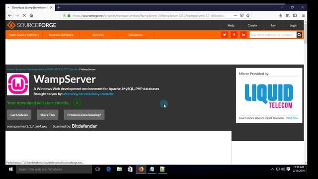 How to Download and Install WampServer 3.1.7 on Windows(local computer) 10 2019- part 1 смотреть онлайн