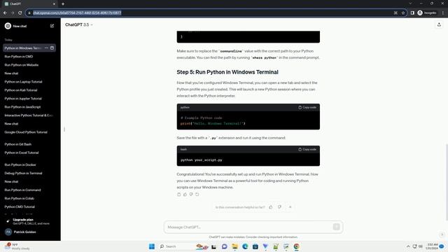 how to run python in windows terminal смотреть онлайн
