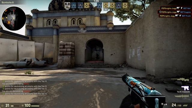 CSGO - Tec-9 | Avalanche Gameplay смотреть онлайн