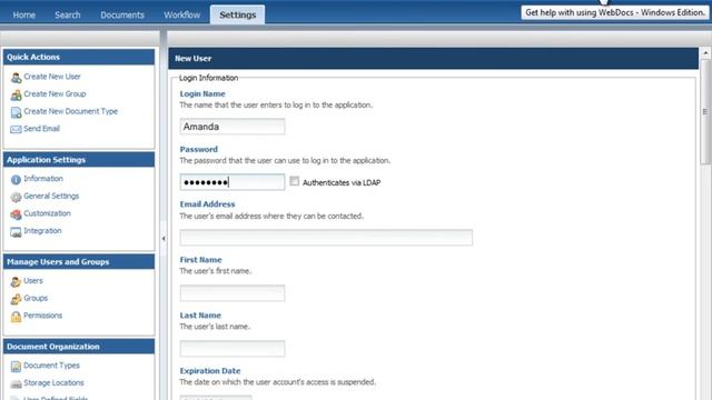 WebDocs - Windows Edition (3/8): Creating a User смотреть онлайн