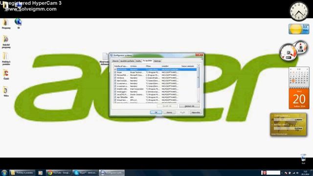 Moje druhé video (tutoriál) jak nastavit všechno co se vám spustí po spuštění PC смотреть онлайн