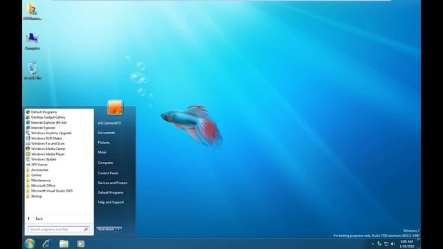 ATCRTE Virtual Machine Season 1 EP52 Windows 8 Build 7700 смотреть онлайн