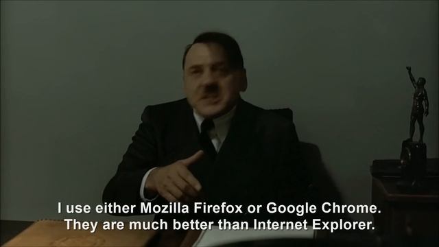 Hitler is informed Microsoft is killing off Internet Explorer смотреть онлайн