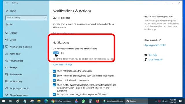 How to Disable Notifications in Windows 10 | Notifications win 10 | Turn off Notifications смотреть онлайн
