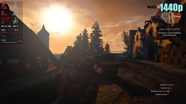 The Witcher 3 Next Gen Update | Medium~High Settings | 1440p, 1080p | RX 580 смотреть онлайн