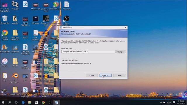 How to get Windows 7 style start menu back on Windows 10 смотреть онлайн